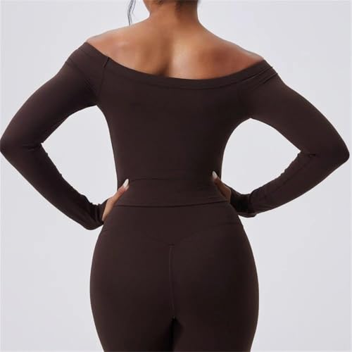 Women Gym Yoga Set Sportswear Long Sleeve Sports Suits