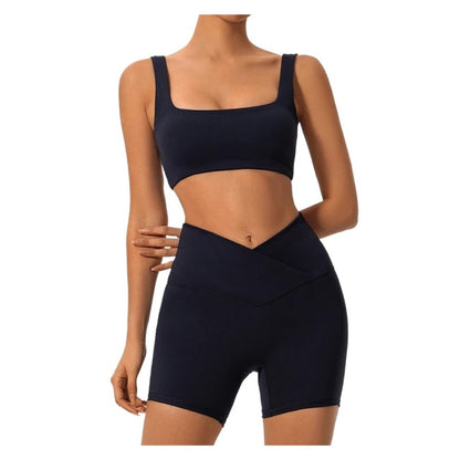 Women’s 2-Piece Sports Bra Workout Set