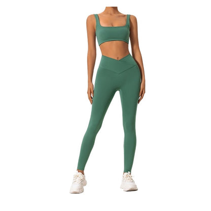 Women’s 2-Piece Sports Bra Workout Set