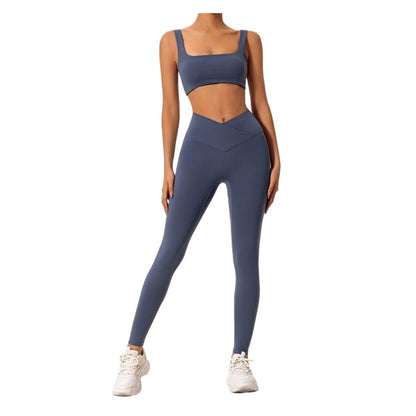 Women’s 2-Piece Sports Bra Workout Set