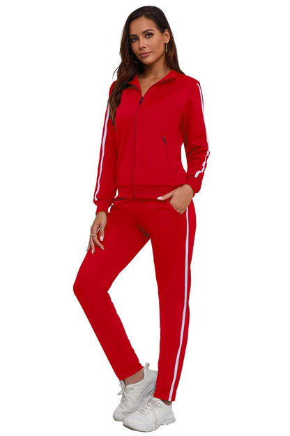 Women’s 2-Piece Full Zip Tracksuit Set