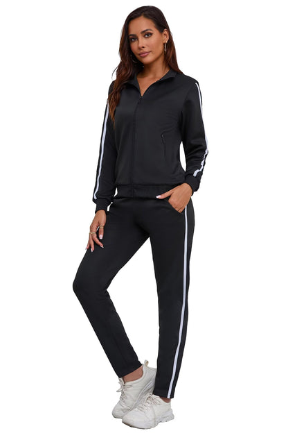 Women’s 2-Piece Full Zip Tracksuit Set