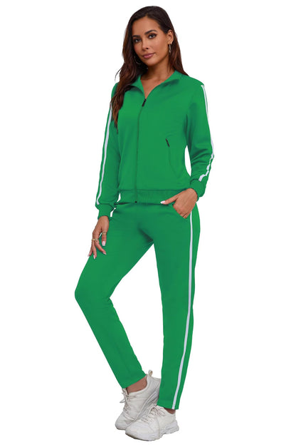 Women’s 2-Piece Full Zip Tracksuit Set