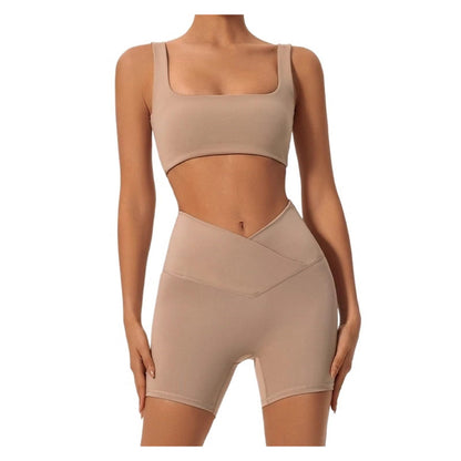 Women’s 2-Piece Sports Bra Workout Set