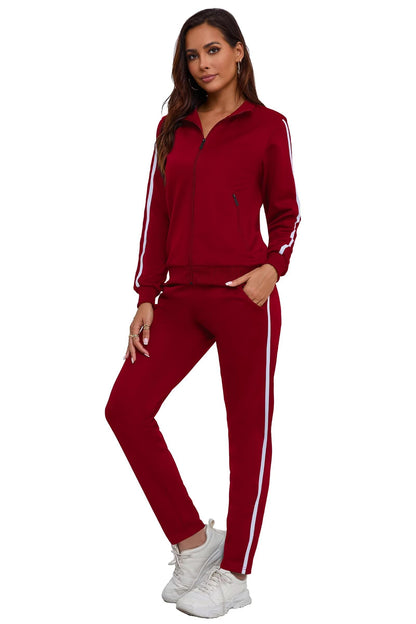 Women’s 2-Piece Full Zip Tracksuit Set