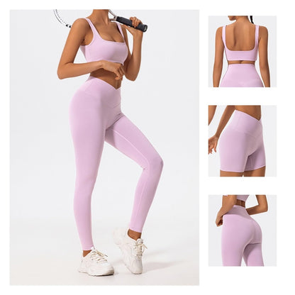 Women’s 2-Piece Sports Bra Workout Set