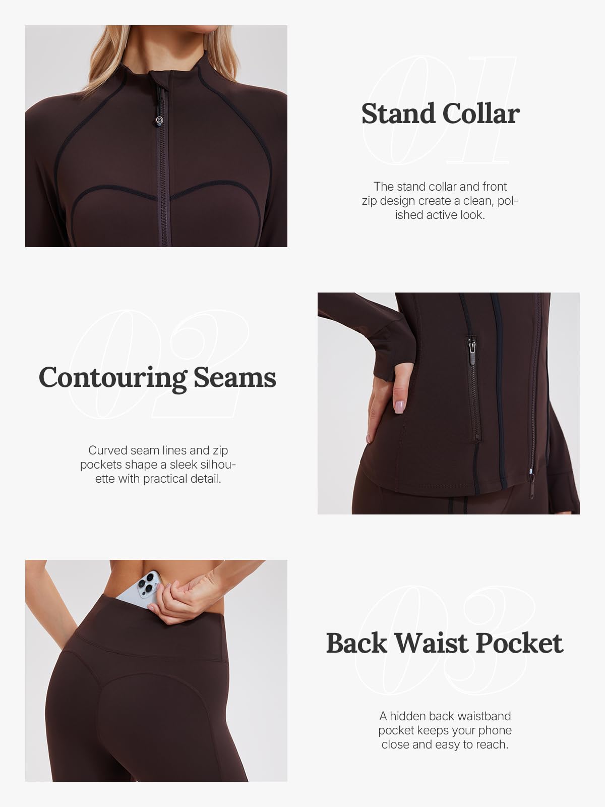 Women’s 2-Piece Workout Set with Zip Jacket & Flare Leggings