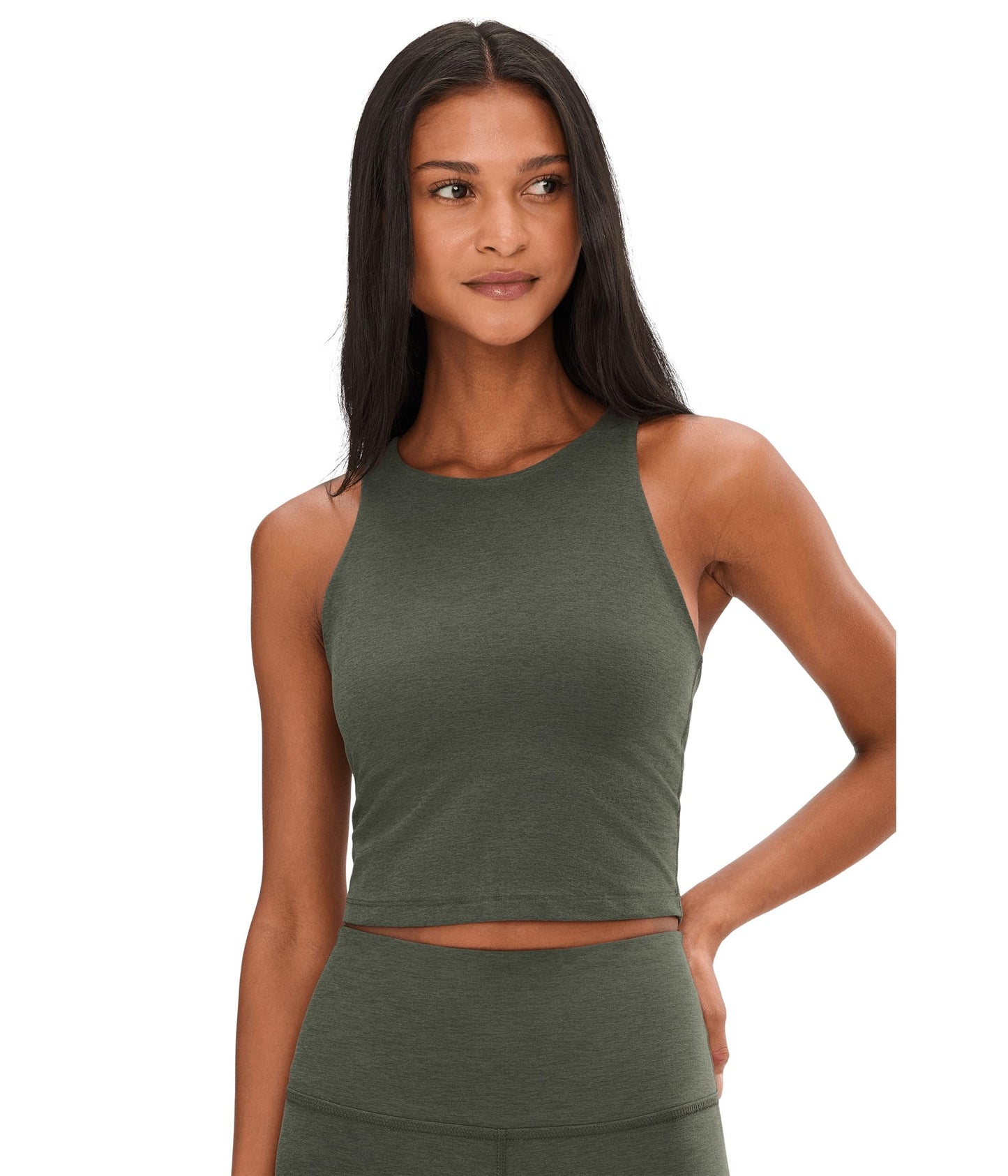 Beyond Yoga Women's Spacedye Refocus Cropped Tank