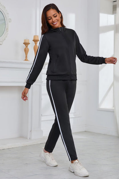 Women’s 2-Piece Full Zip Tracksuit Set