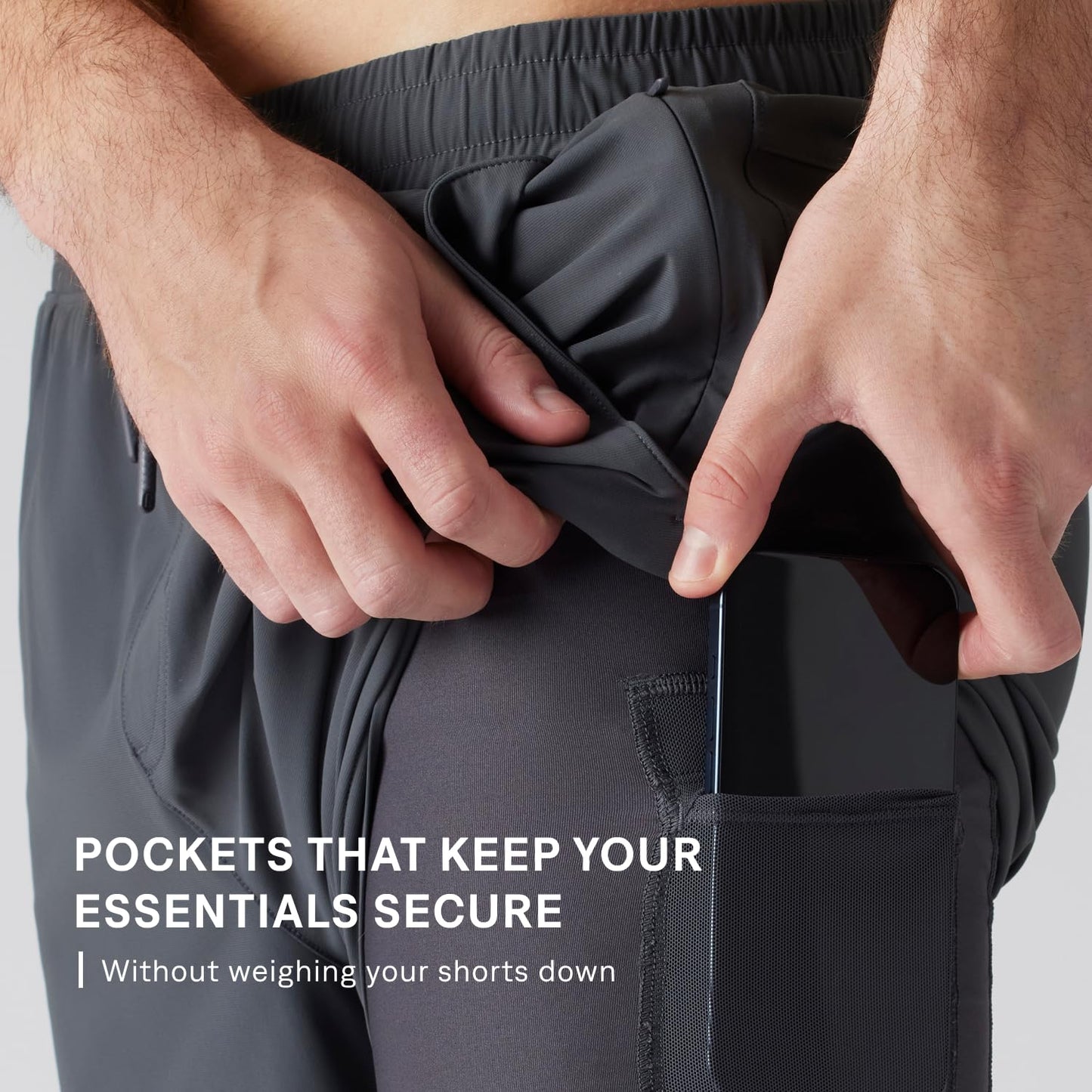 Men’s 7" Lined Stretch Gym Shorts