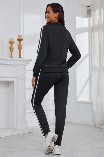 Women’s 2-Piece Full Zip Tracksuit Set