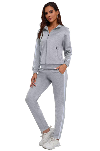 Women’s 2-Piece Full Zip Tracksuit Set