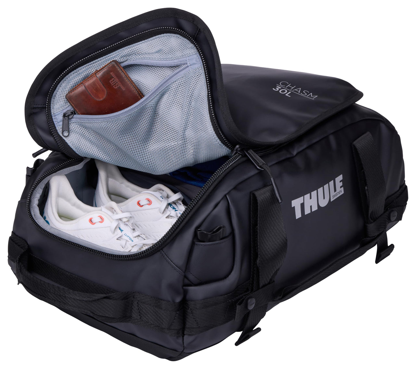 Weather-Resistant Convertible Travel Duffel Bag